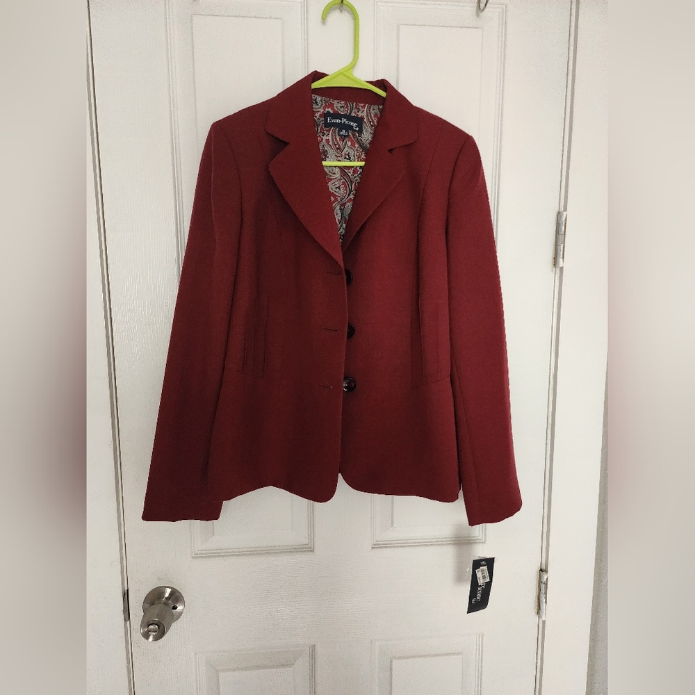 Evan Picone, size‎ 10, red